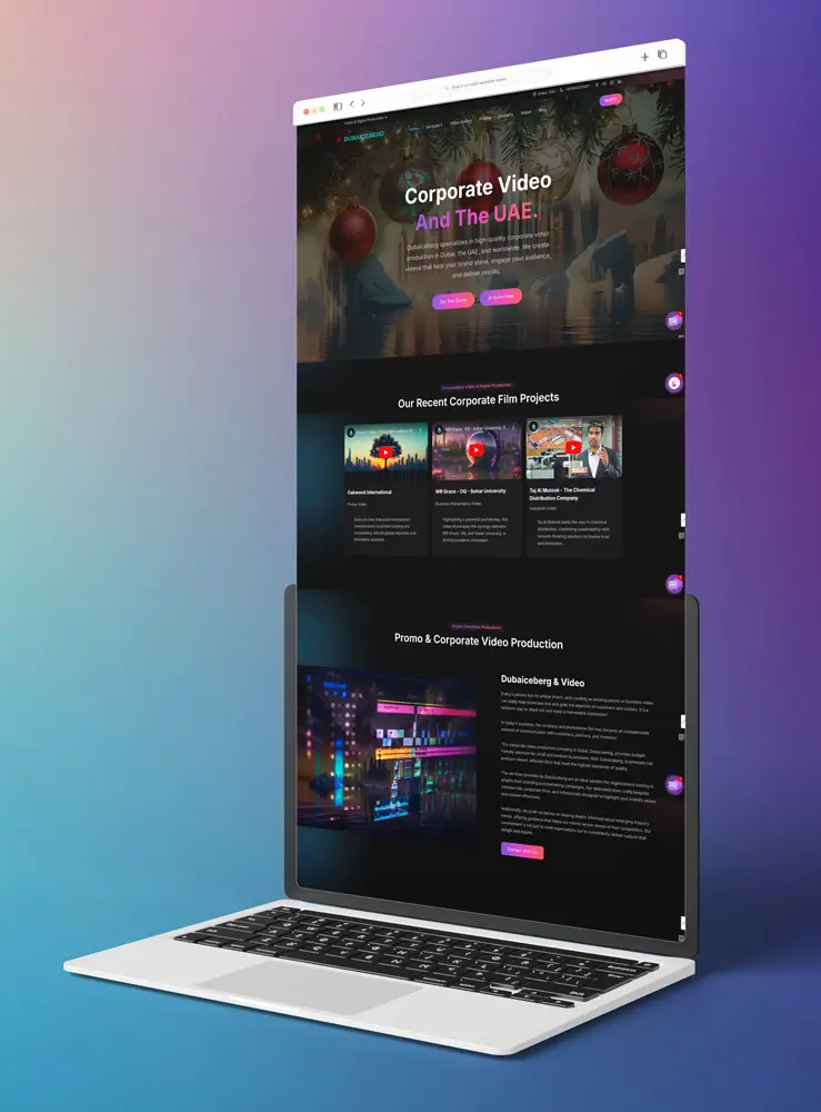 Video Production Website